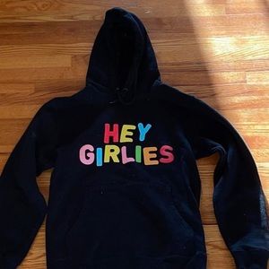 Larray Merch - Hey Girlies hoodie - small